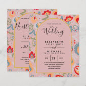 BUDGET Tweetalig Spaans Engels Huwelijk Trouwen (Voorkant / Achterkant)