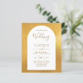 BUDGET Tweetalig Spaans Engels Huwelijk Trouwen (Staand voorkant)