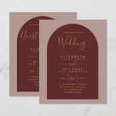 BUDGET Tweetalig Spaans Huwelijk Engels Trouwen (Voorkant / Achterkant)