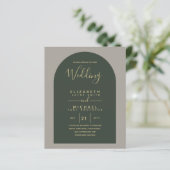 BUDGET Tweetalige Spaanse Huwelijk Engelse Trouwda (Staand voorkant)