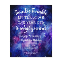 Budget Twinkle Twinkle Little Star 1st Birthday