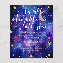 Budget Twinkle Twinkle Little Star Baby shower