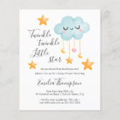 Budget Twinkle Twinkle Little Star Baby shower (Voorkant)
