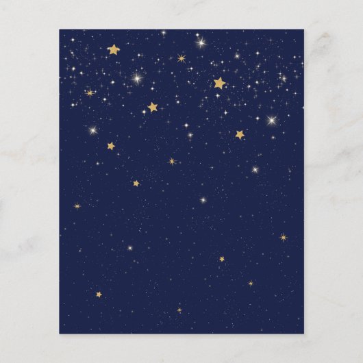 Budget Twinkle Twinkle Little Star Eerste Verjaard (Achterkant)