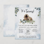 Budget Twins Puppy Baby shower (Voorkant / Achterkant)