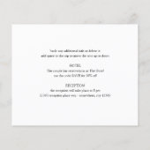 Budget Two Hearts Photo Calligraphy Wedding (Achterkant)