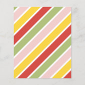 Budget Two-Tti Frutti Tweede Verjaardag Uitnodigin (Achterkant)