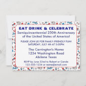 Budget Uitnodiging 250-jarig Amerika-feest USA (Voorkant)