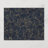 Budget-Uitnodiging aan trouwceremonie. Briefkaart  Flyer (Achterkant)