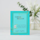 BUDGET Uitnodiging tot bruiloft foto's opslaan Dat (Staand voorkant)