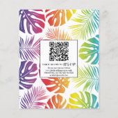 BUDGET Uitnodiging voor homoseksuele homoseksuelen (Achterkant)