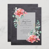 BUDGET UITNODIGINGEN - ELK EVENEMENT - Dubbelzijdi (Voorkant / Achterkant)