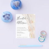 Budget Uitnodigingsfolder voor feestje Flyer (Enkel)