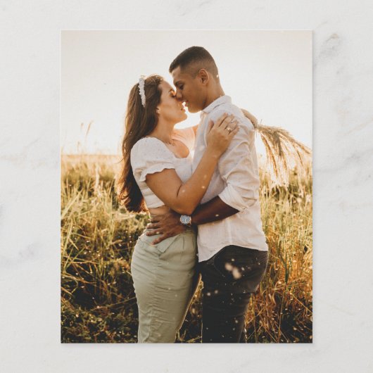 Budget ultra Modern Iridescent Monogram Dank u (Achterkant)