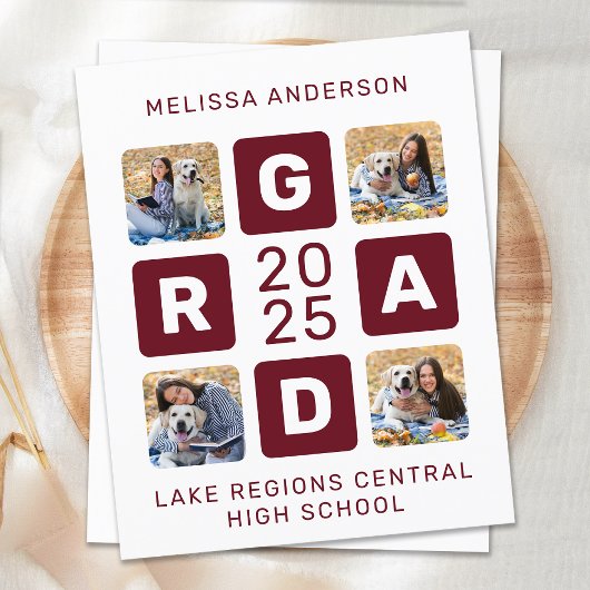 Budget Uniek Afstudeerder Burgundy 4 Foto Afstuder