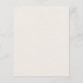 Budget Unieke Trouwkrant Save The Date (Achterkant)