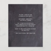 Budget Unieke Uitnodiging van het Afstuderen van h (Achterkant)