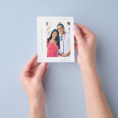 Budget V MOD 2 Eenvoudige foto Save the Date Flyer (Hand)