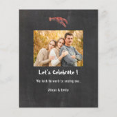 BUDGET Vaderdag Chalk Crawfish Boil Uitnodiging (Achterkant)