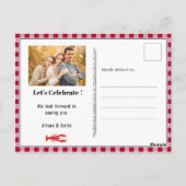BUDGET Vaderdag Crawfish Boil Foto Uitnodigen Briefkaart (Achterkant)