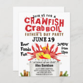 BUDGET Vaderdag Crawfish Boil Party (Voorkant / Achterkant)