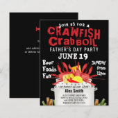 BUDGET Vaderdag Crawfish Boil Party (Voorkant / Achterkant)