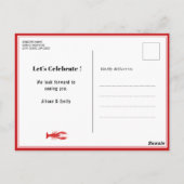 BUDGET Vaderdag Crawfish Boil Party Briefkaart (Achterkant)