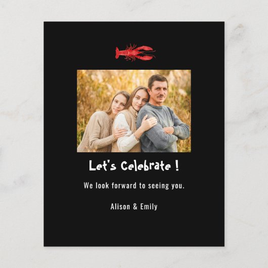 BUDGET VADERDAG Foto Crawfish Boil nodigt uit (Achterkant)