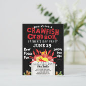 BUDGET Vaderdag Foto Crawfish Party nodigt uit (Staand voorkant)