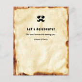 BUDGET Vaderdag Foto  stijl BBQ Uitnodigen (Achterkant)