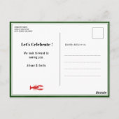 BUDGET Vaderdag Seafood Boil Party Uitnodiging (Achterkant)