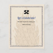 BUDGET Vaderdag  Uitnodiging BBQ Party (Achterkant)