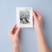 Budget Vakantie 2 Foto Modern Minimal 2024 Kaart (Hand)