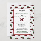 Budget Vakantie Party Vrachtwagen Uitnodiging (Voorkant)