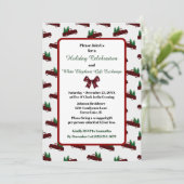 Budget Vakantie Party  Vrachtwagen Uitnodiging (Staand voorkant)