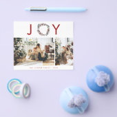 Budget Vakantiefotokaart | Moderne Kerstmis Flyer (Enkel)