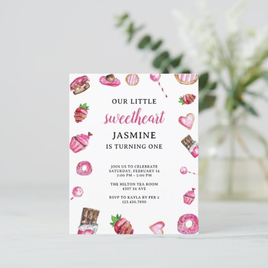 Budget Valentijn Kleine Lieverd Dag (Staand voorkant)