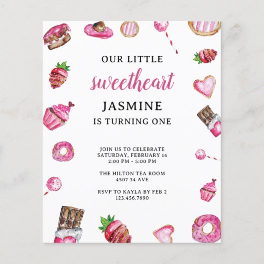 Budget Valentijn Kleine Lieverd Dag (Voorkant)