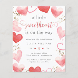 Budget Valentijn Sweetheart Hearts Baby shower