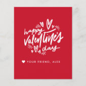 Budget Valentijnsdag Kaart (Voorkant)