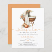 Budget Vallen In Love Herfst Bloemen Baby shower (Voorkant / Achterkant)