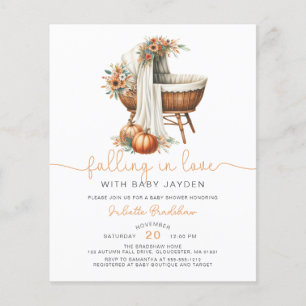 Budget Vallen In Love Herfst Bloemen Baby shower