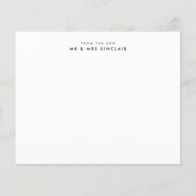 Budget van de Nieuwe Mr en Mevrouw Kaart (Voorkant)