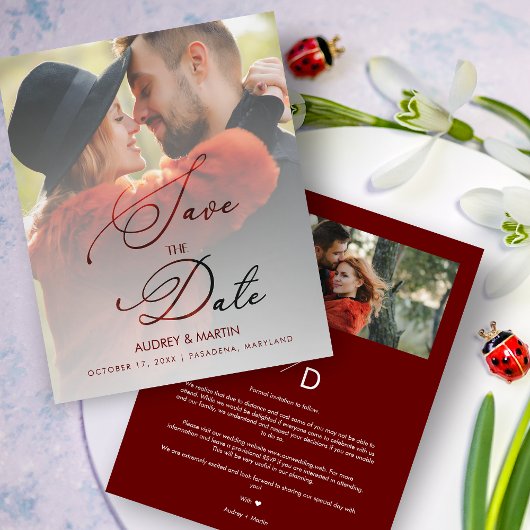 Budget Vellum Gradient Transparent Overlay Photo