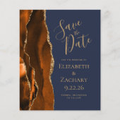 Budget Verbrand Oranje Goud Agaten Marine Save the (Voorkant)