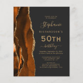 Budget Verbrande Sinaasappel Gouden Agaat Dark 50t (Voorkant)