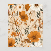 Budget Verbrande Sinaasappel Waterverf Wildflower  (Achterkant)