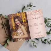 Budget verjaardagscadeau roos - foto bedankt