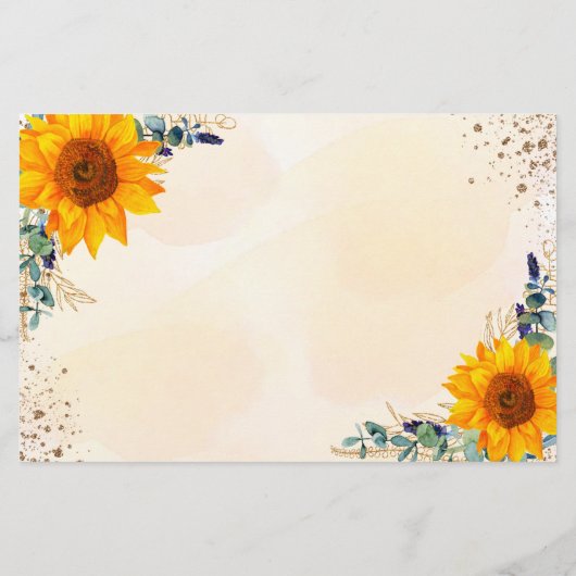 Budget verjaardagsdagszonnebloempitten behalve dat (Achterkant)