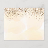 Budget verjaardagsgoud eucalyptus herfst behalve d (Achterkant)